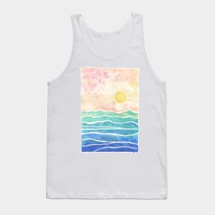 sun and sea Tank Top